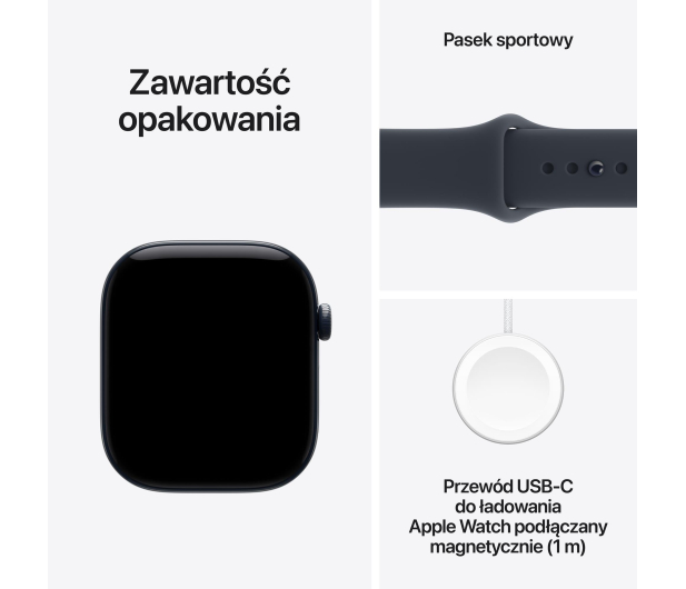 Apple Watch 12 46/Granatowa Noc Ceramika/Granatowy Pasek S/M 5G - 1594096 - zdjęcie 7